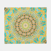  decoratief patroon. Islam, Arabisch, Indiaas, Fleece Deken (Voorkant (Horizontaal))