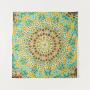  decoratief patroon. Islam, Arabisch, Indiaas, Wandkleed