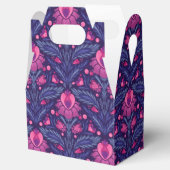 Decoratief patroon met harten bedankdoosjes (Geopend)