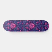 Decoratief patroon met harten persoonlijk skateboard (Horizontaal)