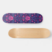Decoratief patroon met harten persoonlijk skateboard (Horizontaal)