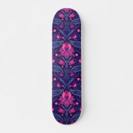 Decoratief patroon met harten persoonlijk skateboard