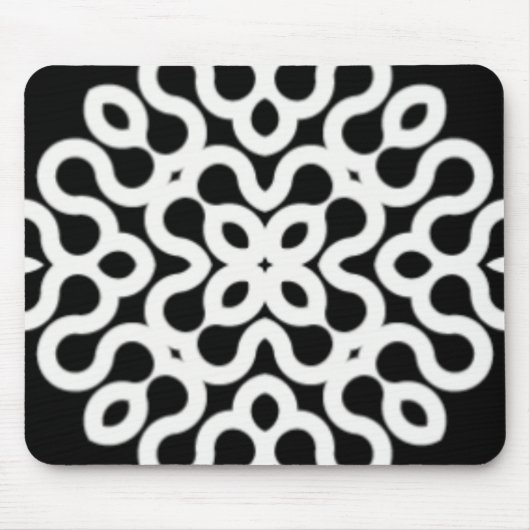 decoratief patroon op muismat (Voorkant)