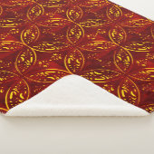 Decoratief Patroon Sherpa Deken (3/4)