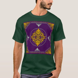Decoratief patroon van Baroque Acanthus 4 T-shirt