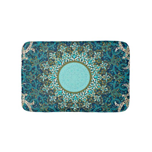 Decoratief Perzisch Bath Mat (Voorkant)