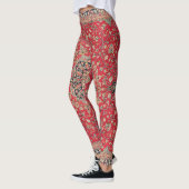  decoratief Perzisch tapijtpatroon Leggings (Links)