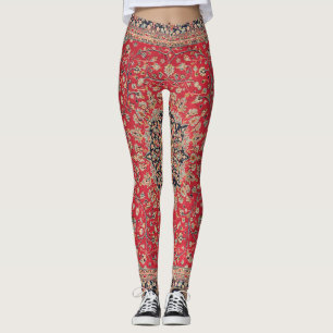  decoratief Perzisch tapijtpatroon Leggings