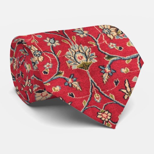 decoratief Perzisch tapijtpatroon Stropdas (Opgerold)