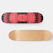 Decoratief Radiaalpatroon: Skateboard (Horizontaal)