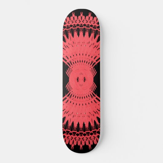 Decoratief Radiaalpatroon: Skateboard (Voorkant)