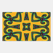 Decoratief Rechthoekige Sticker (Voorkant)