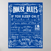 Decoratief reglement van het Huis Poster (Voorkant)