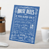 Decoratief reglement van het Huis Reclamebord Met Voetstuk (Insitu)