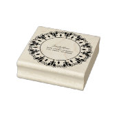 Decoratief retouradres Rubberstempel (Stempel)