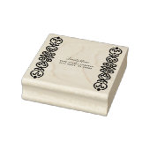 Decoratief retouradres Rubberstempel (Stempel)