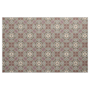 Decoratief  Retro Chic Nouveau Deco Patroon Stof
