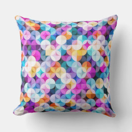 Decoratief rond geometrisch kussen