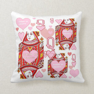 DECORATIEF ROOD EN PINKKINGEEN VAN DE KARTTEKENS C KUSSEN