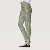  decoratief rustiek botanisch patroon leggings (Links)