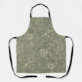decoratief rustiek botanisch patroon schort (Voorkant)