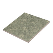  decoratief rustiek botanisch patroon tegeltje (Zijkant)
