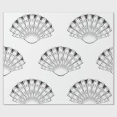 Decoratief Seashell Cadeaupapier (Vlak)