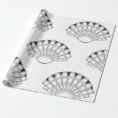Decoratief Seashell Cadeaupapier (Uitgerold)