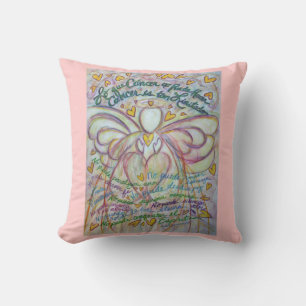 Decoratief Sierkussen van de Spaanse Cancer Angel