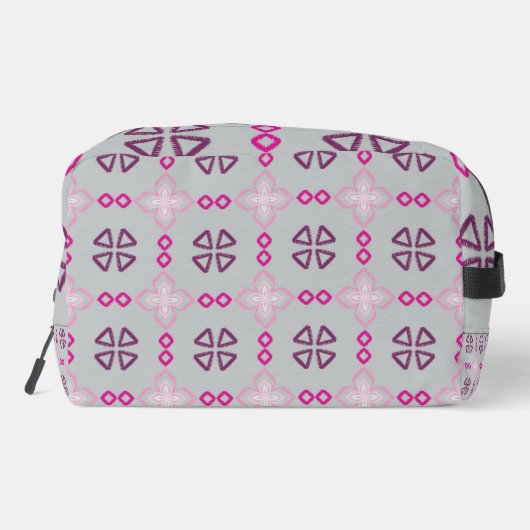 Decoratief sierontwerp voor stof toilettasje (Achterkant)