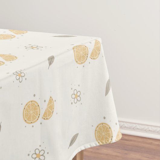 Decoratief Sinaasappel Slice Print tafelkleed (Voorbeeld)