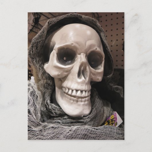 Decoratief Skelet Briefkaart (Voorkant)
