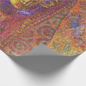 Decoratief skelet op papier (Hoek)