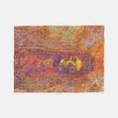 Decoratief Skeleton Fleece Blanket design (Voorkant (Horizontaal))