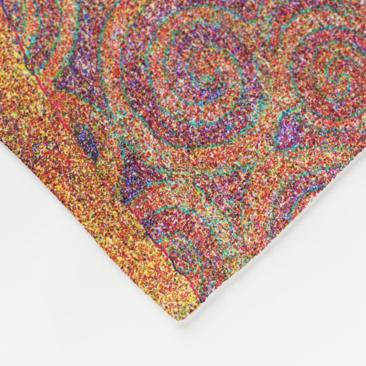 Decoratief Skeleton Fleece Blanket design (Hoek)