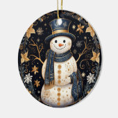 Decoratief sneeuwman Ornament (Links)