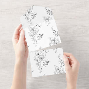 Decoratief, Soapstone, Bianca All In One Uitnodiging