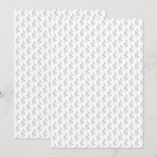 Decoratief, Soapstone, Bianca Kaart (Voorkant / Achterkant)