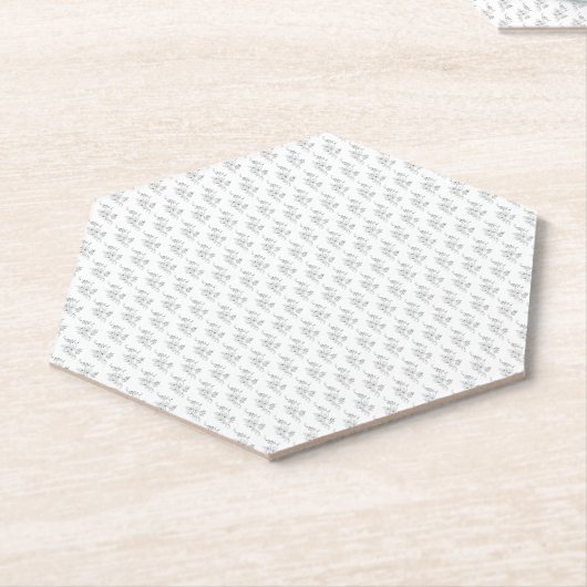 Decoratief, Soapstone, Bianca Kartonnen Onderzetters (Schuin)