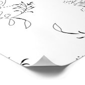 Decoratief, Soapstone, Bianca Poster (Hoek)