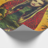 Decoratief sorceress Wrapping Paper Cadeaupapier (Hoek)