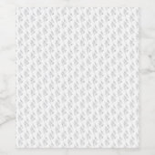 Decoratief, speksteen, Bianca Wijn Etiket (Enkel label)