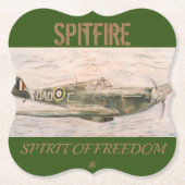 Decoratief Spitfire Onderzetter (Voorkant)