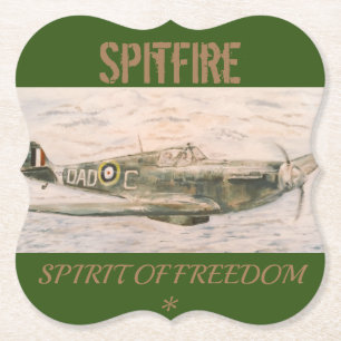 Decoratief Spitfire Onderzetter