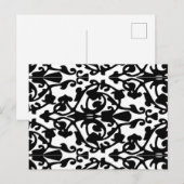 Decoratief stempeldemper briefkaart (Voorkant / Achterkant)