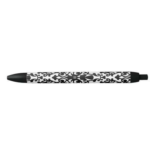 Decoratief stempeldemper zwarte inkt pen (Voorkant)