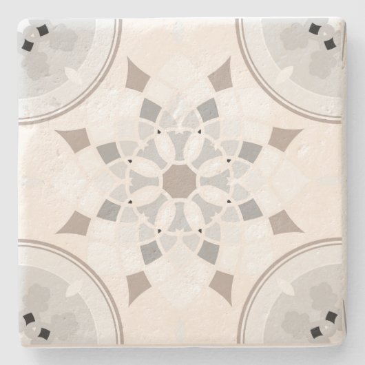 Decoratief Stenen Onderzetter (Voorkant)