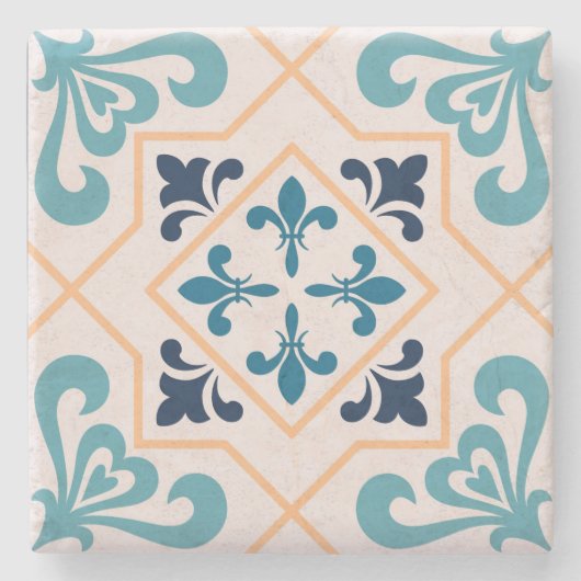 Decoratief Stenen Onderzetter (Voorkant)