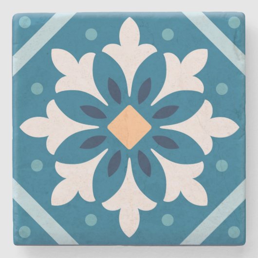 Decoratief Stenen Onderzetter (Voorkant)