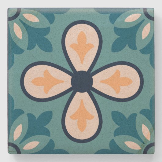 Decoratief Stenen Onderzetter (Voorkant)